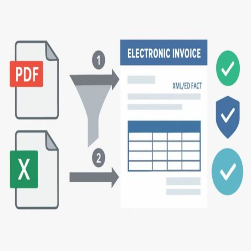 Cómo migrar de PDF/Excel a e-factura