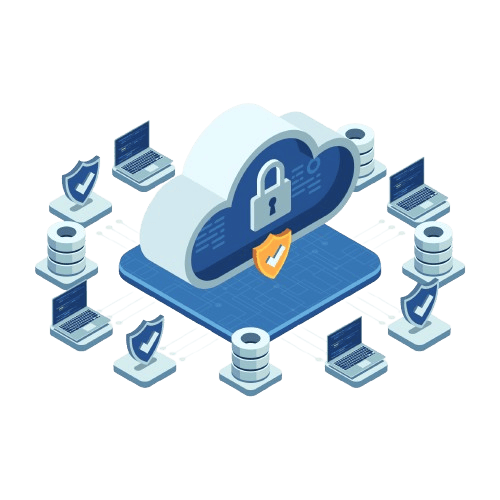 Isometric Cloud Security Concept with Data Protection Elements removebg preview 1